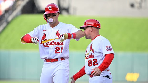 St. Louis Cardinals outfielder Lars Nootbaar